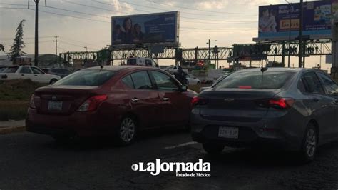 Reportan Accidente En Tollocan Antes Del Puente De San Mateo Atenco