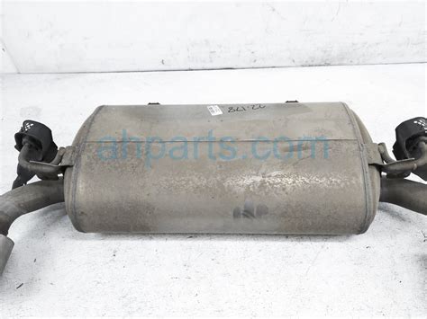 Sold 2017 Infiniti Q60 Rear Exhaust Muffler Assy 3 0l 20100 6HH0A