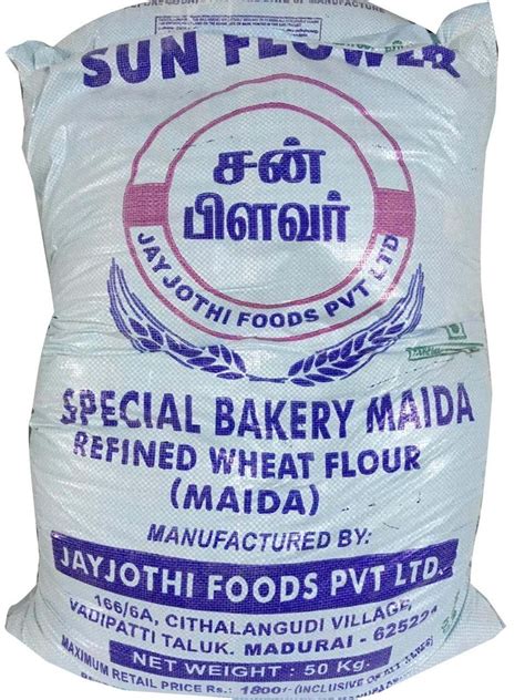 Indian 50 Kg Special Bakery Maida Packaging Type Bag At Best Price In