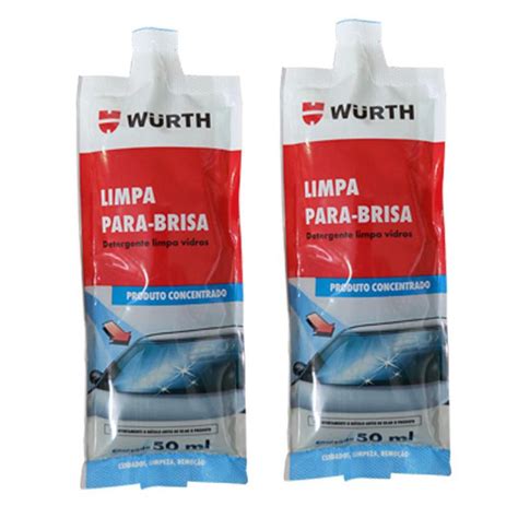 Kit Limpa Para Brisa Sach Ml Wurth Anderson Produtos Automotivos