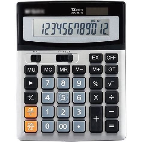 Portable Calculateur Scientifique Double Puissance Calculateur De