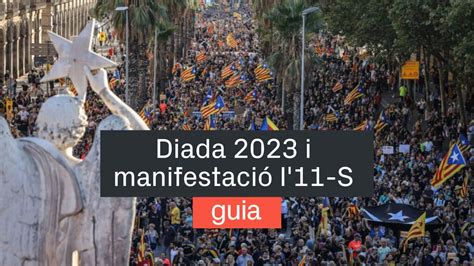 Diada I Manifestaci L De Setembre De L Anc Guia