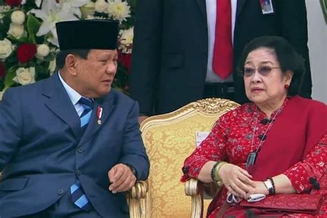 Prabowo Duduk Berdampingan Dengan Megawati Waketum Gerindra Pdip