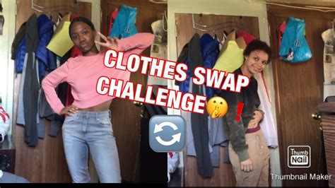 Clothes Swap Challenge 🤫 ️ Youtube