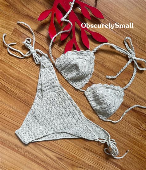 Bikini Handmade Crochet Bikini Festival Wear Beachwear Summer