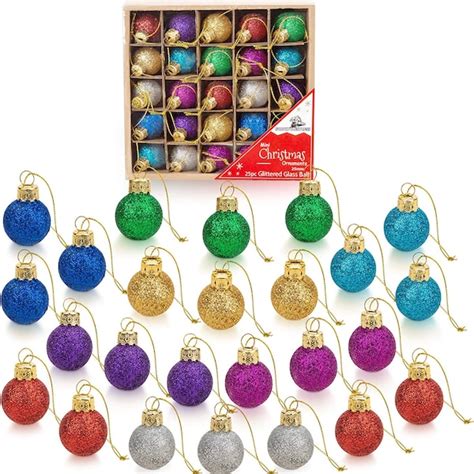 Glitter Ball Ornaments - Etsy