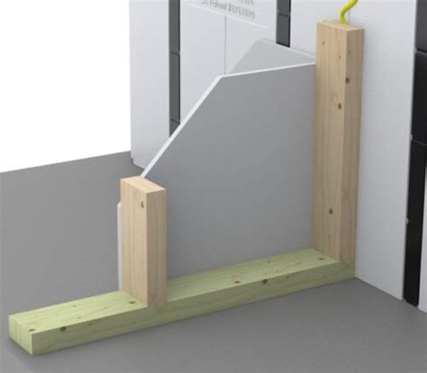 Intersecting Walls And Insofast Panels Continuous Insulation