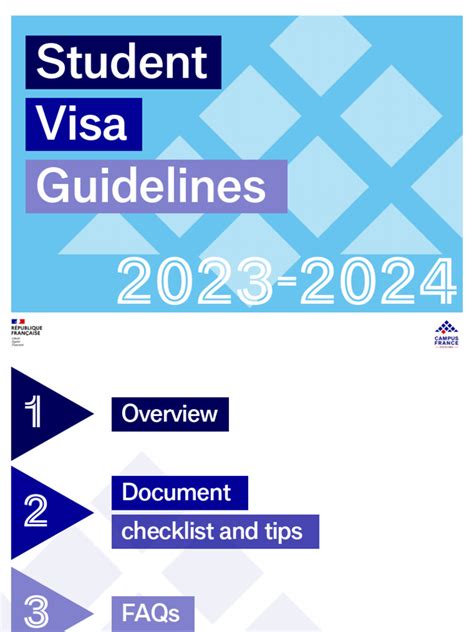 Student Visa Guidelines 2023-2024 | PDF | Travel Visa | Passport