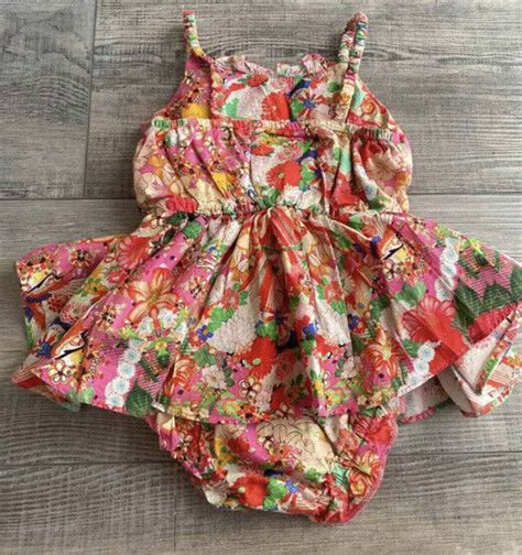 Milla By Camilla Red Floral Print Romper Ebay