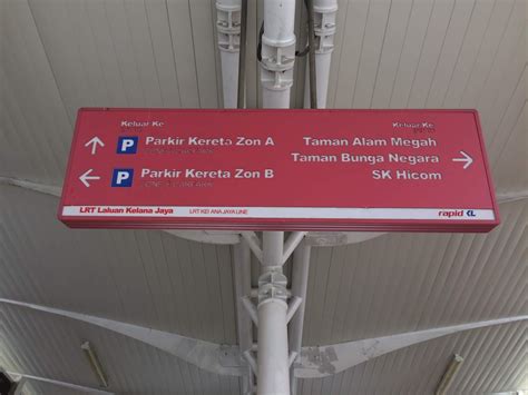 Kuala Lumpur Walk Pics Lrt Alam Megah Station