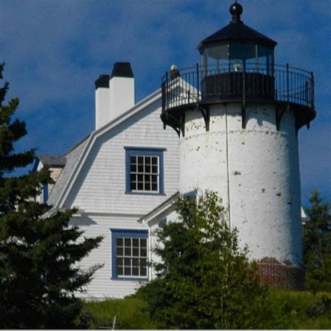 Bear Island Lighthouse in Maine photographed by @flagg_lighthouse ...