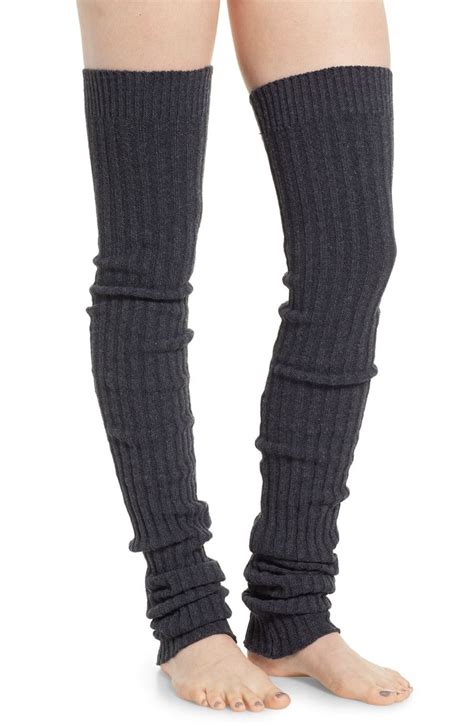 Toesox Thigh High Leg Warmers Nordstrom Over Knee Socks Knit Leg