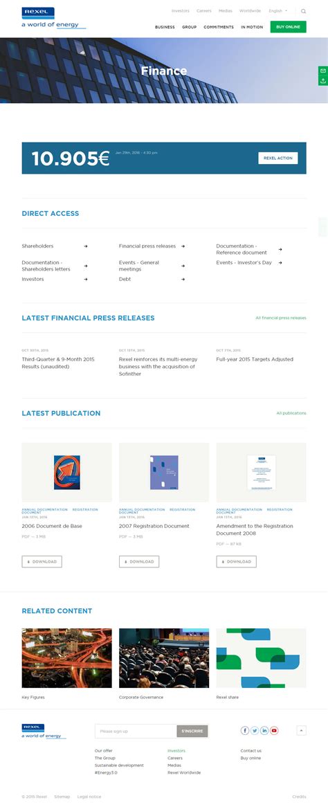 Rexel Finance