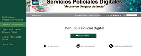 Denuncia Policial Digital As Puedes Reportar El Robo De Tus