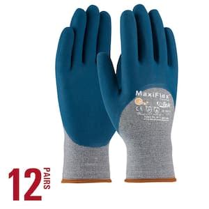 ATG MaxiFlex Ultimate Men S Medium Gray Nitrile Coated Outdoor And Work