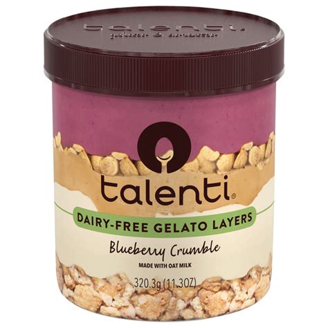 Save On Talenti Dairy Free Gelato Layers Blueberry Crumble Order Online