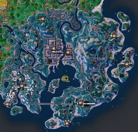 All Bounty Board locations in Fortnite Chapter 4 Season 2