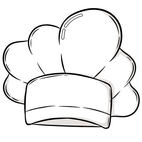 Chef Hat Chef Drawing Hat Drawing Chef Sketch Png Transparent