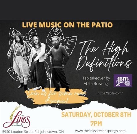 Live Music The Links At Echo Springs