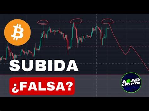 ANALISIS BITCOIN HOY TRAMPA ALCISTA UPTHRUST DISTRIBUCION YouTube