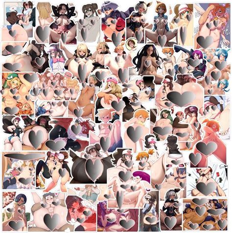 Amazon Pcs Sexy Anime Stickers Set Inch Hentaii Stickers Having Sex For Adults