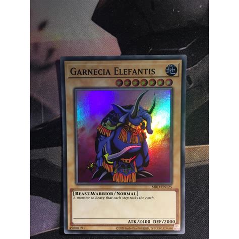 Bài yugioh thời đầu duel monster Garnecia Elefantis MRD EN125