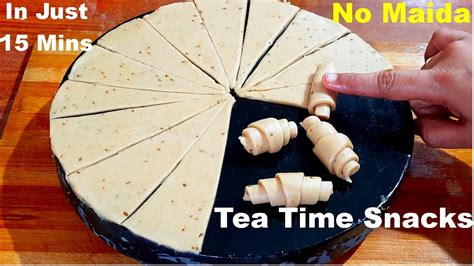 Quick Easy Wheat Flour Snacks New Snacks Recipe One Month Storable Snacks Tea Time Evening