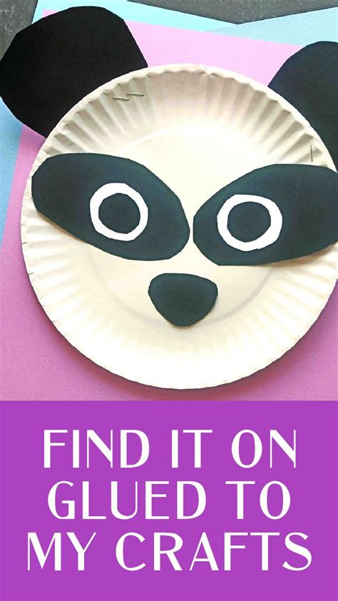 Paper Plate Panda Craft Idea In 2024 Panda Craft Paper Plate Crafts