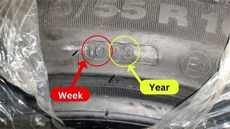 How To Check Tyre Manufacturing Date A Step By Step Guide