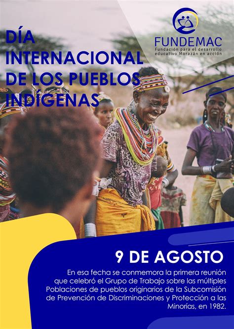 Día Internacional De Los Pueblos Indígenas Del Mundo Fundemac