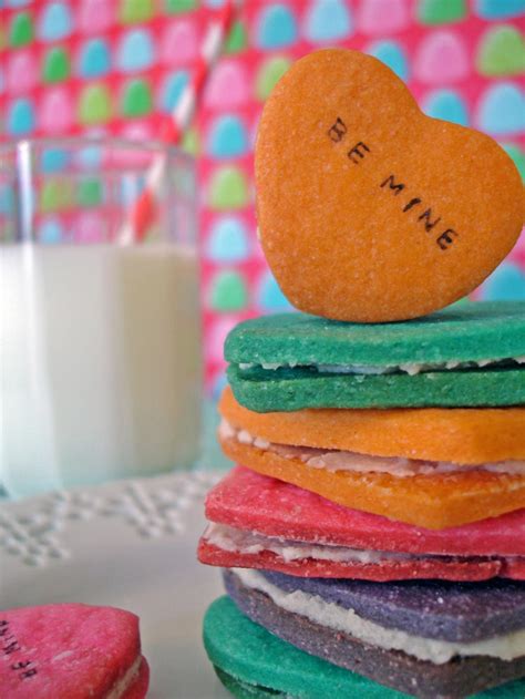 Make Valentine S Day Conversation Heart Cookies Hgtv