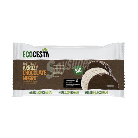 Ecocesta Tortitas De Arroz Con Chocolate Negro Ecol Gicas Ecocesta Sin