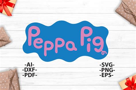 Peppa Pig Label Peppa Pig Svg Peppa Pig Birthday Pig Png Etsy