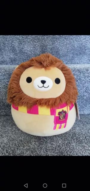 Squishmallows Pl Sch Harry Potter Gryffindor L Wenhaus Abzeichen Neu