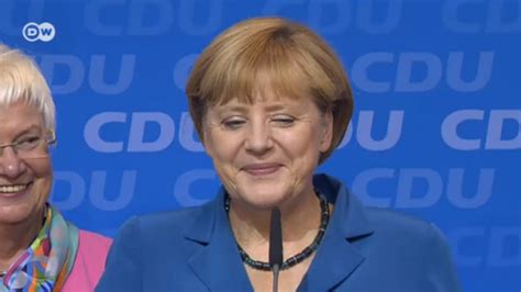 Eleitores Alem Es Consagram Angela Merkel Dw