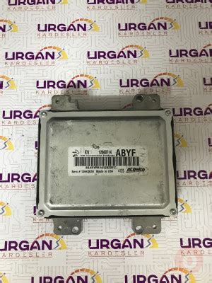 12660714 ABRL 12643636 OPEL ASTRA J MOTOR BEYNİ DELPHI ECU Çıkma Yedek