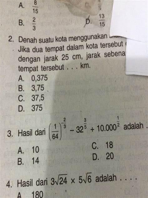 Cara Menghitung Bilangan Berpangkat Pecahan