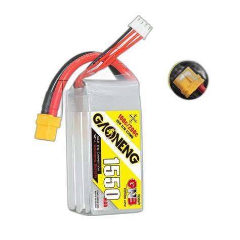 GAONENG GNB 3S 11 1V 1550mAh 100C XT60 LiPo Battery Battery Type