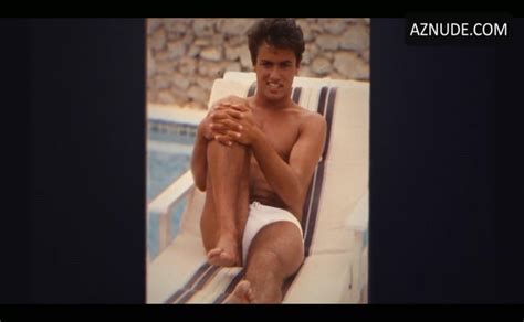 Andrew Ridgeley George Michael Bathing Suit Bulge Scene In Wham Aznude Men