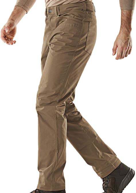 CQR Pantalones tácticos Flex elásticos para hombre resistentes al agua