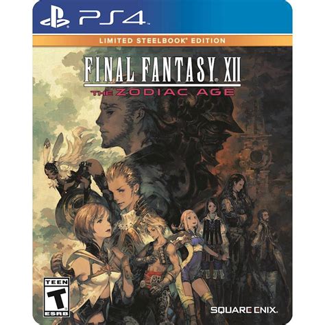 Customer Reviews Final Fantasy Xii The Zodiac Age Limited Steelbook