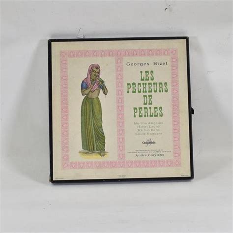 Coffret les pêcheurs de perle de Georges Bizet Label Emmaüs