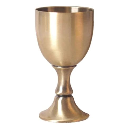 Ciborium Cross With Gold Finished Chalice With Paten For Church Gold