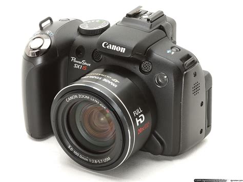 Canon PowerShot SX1 IS Review Digital Photography Review