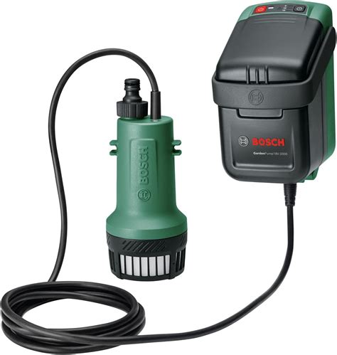 Bosch Home And Garden Pompe à Eau Submersible Sans Fil Gardenpump 18v 2000 Sans Batterie