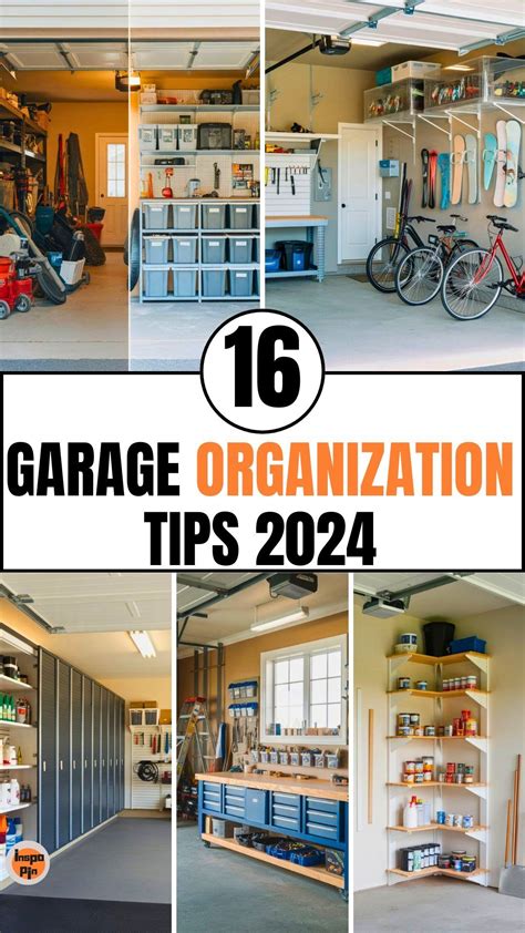 garage organization tips inspo pin storage ideas  tools