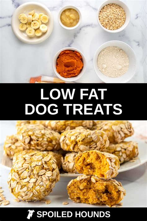 Homemade Low Fat Dog Treats Spoiled Hounds