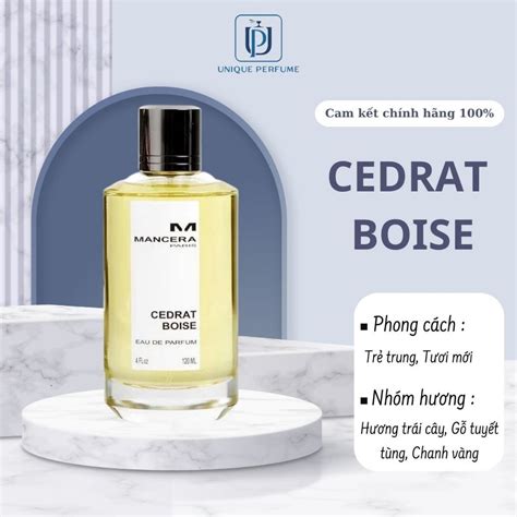 MUA 1 TẶNG 1 Nước hoa nam nữ Mancera Cedrat Boise EDP 10ml hương thơm