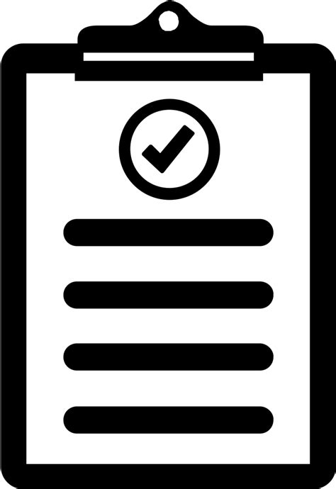 Checklist Icon Symbol Graphic Transparent Png