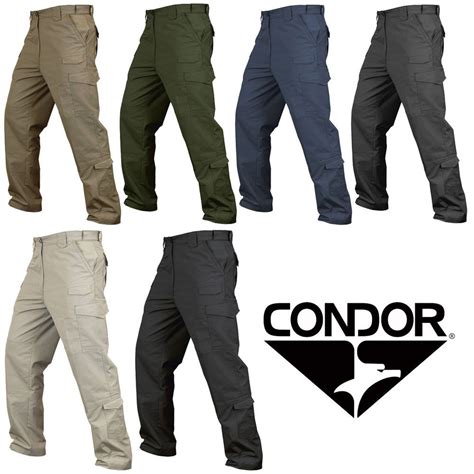 Condor 608 Sentinel Tactical Deep Pocketed Combat Outdoor Ripstop Cargo Pants Khaki Pants Men ...